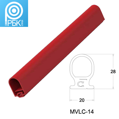 Защитный профиль MVLC-14-A/U-C(100)